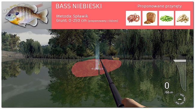 Bass Niebieski Fishing Planet