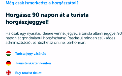Węgry Licencja wędkarska kup